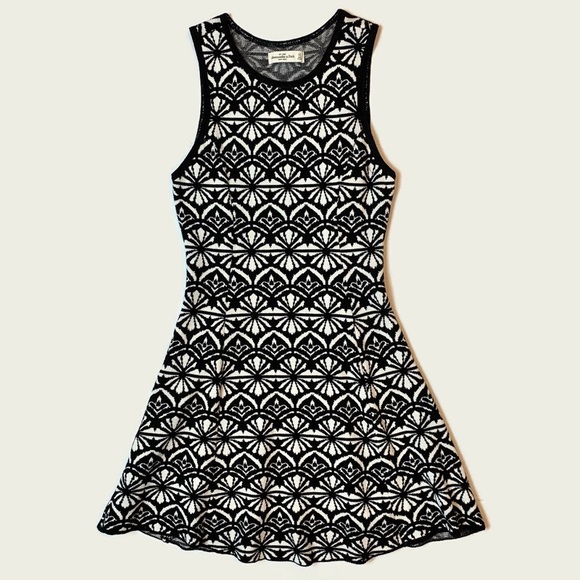 Abercrombie & Fitch Flare A-line Knit Sweater Dress XS - Picture 8 of 14
